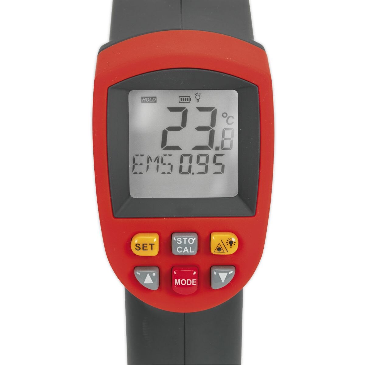 Sealey Infrared Laser Digital Thermometer 12:1 - Image 3