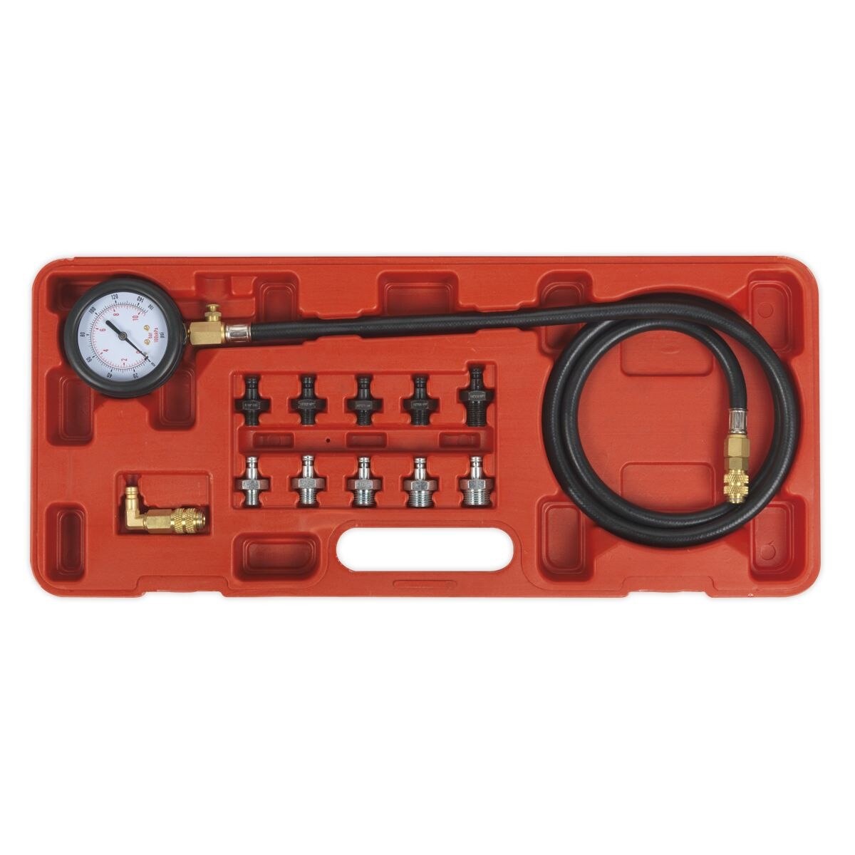 Sealey Oil Pressure Test Kit 12pc - Image 3