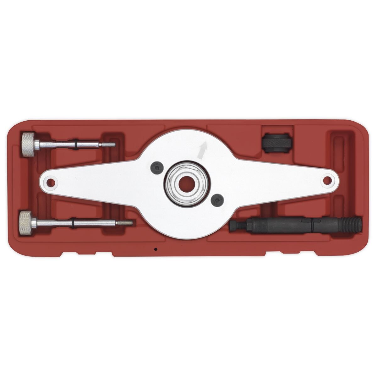 Sealey Vibration Damper Holding Tool - VAG 1.8/2.0 TFSi - Chain Drive - Image 2