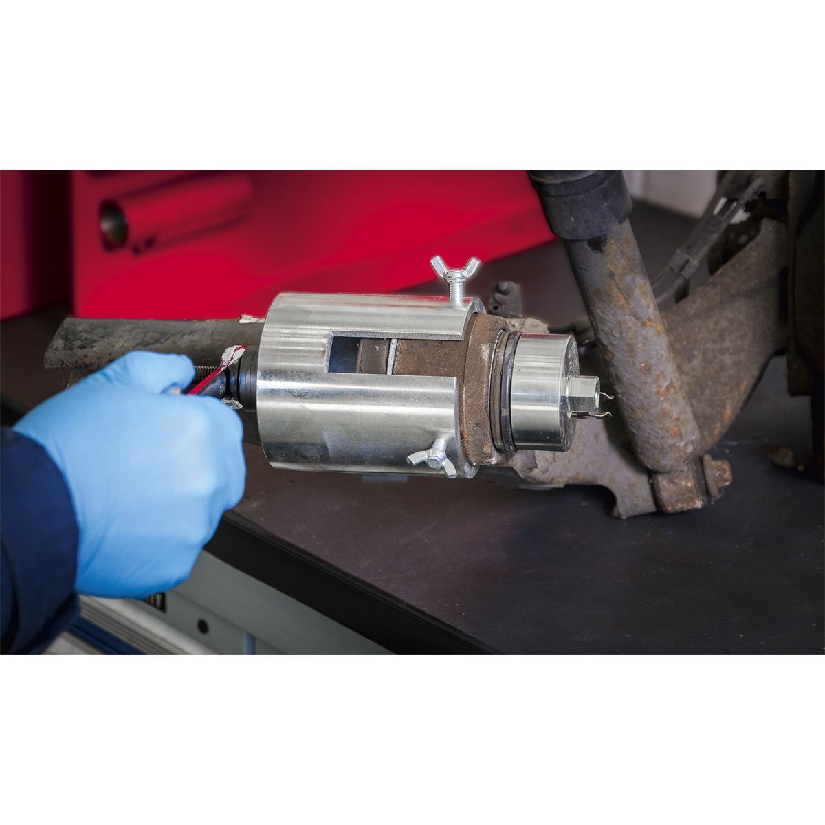 Sealey Trailing Arm Bush Tool for Vauxhall/Opel - Image 6