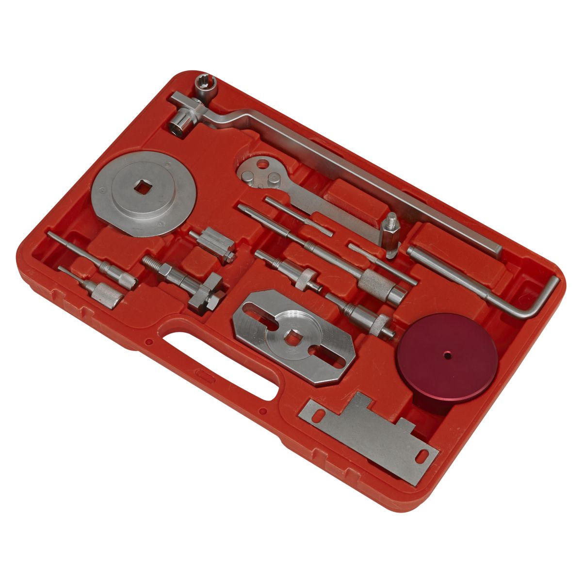 Sealey Diesel Engine Timing Tool Kit for Fiat, Ford, Iveco, PSA - 2.2D, 2.3D, 3.0D - Belt/Chain Drive - Image 5