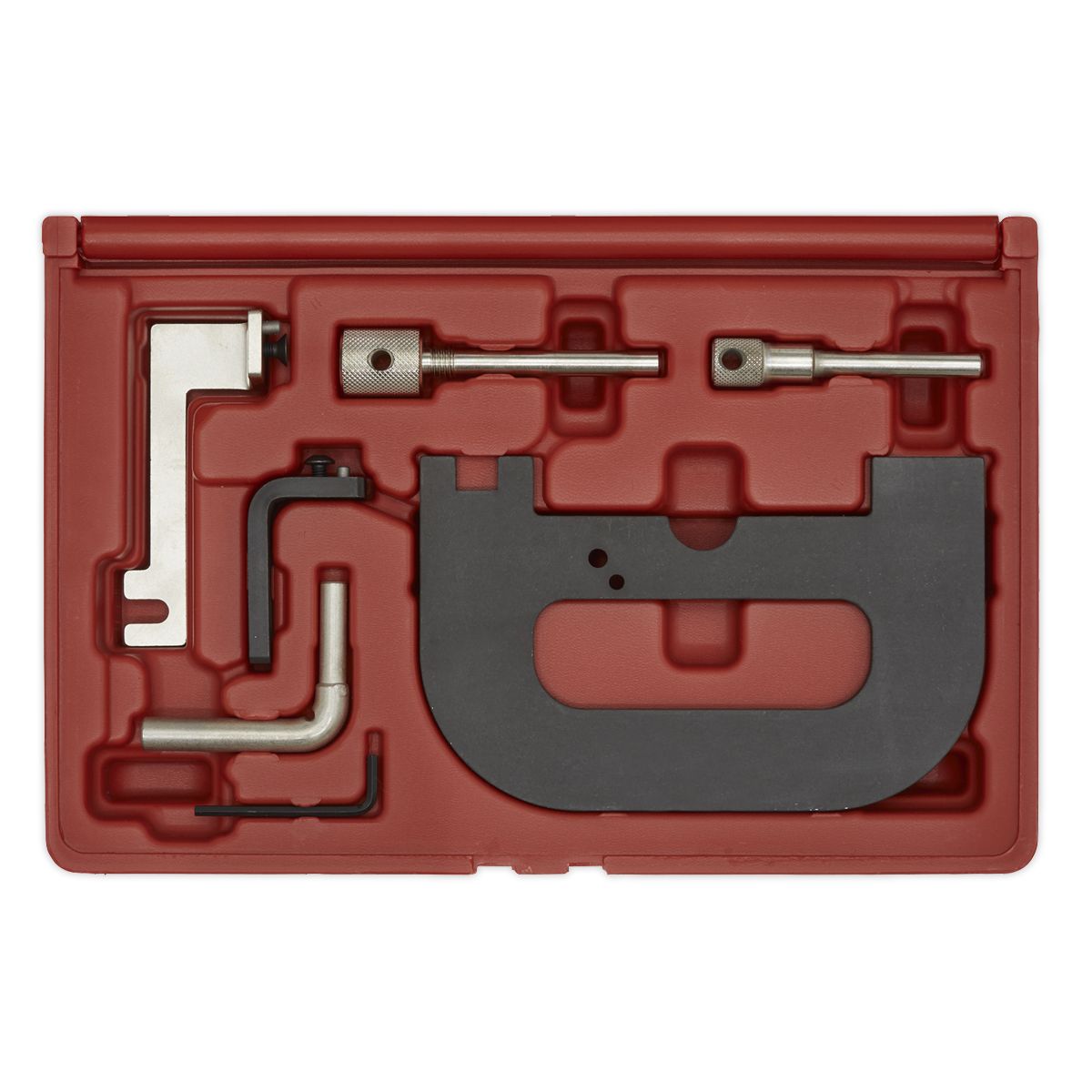 Sealey Petrol Engine Timing Tool Kit - for Renault 1.4/1.6/1.8/2.0 K4J/K4M/F4P/F4R(t) - Belt Drive - Image 3