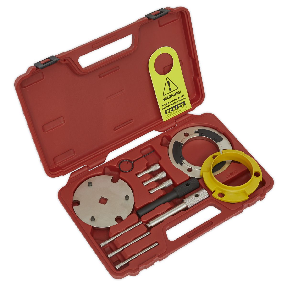 Sealey Diesel Engine Timing Tool & Injection Pump Tool Kit - 2.0D, 2.2D, 2.4D Duratorq - Chain Drive - Image 1