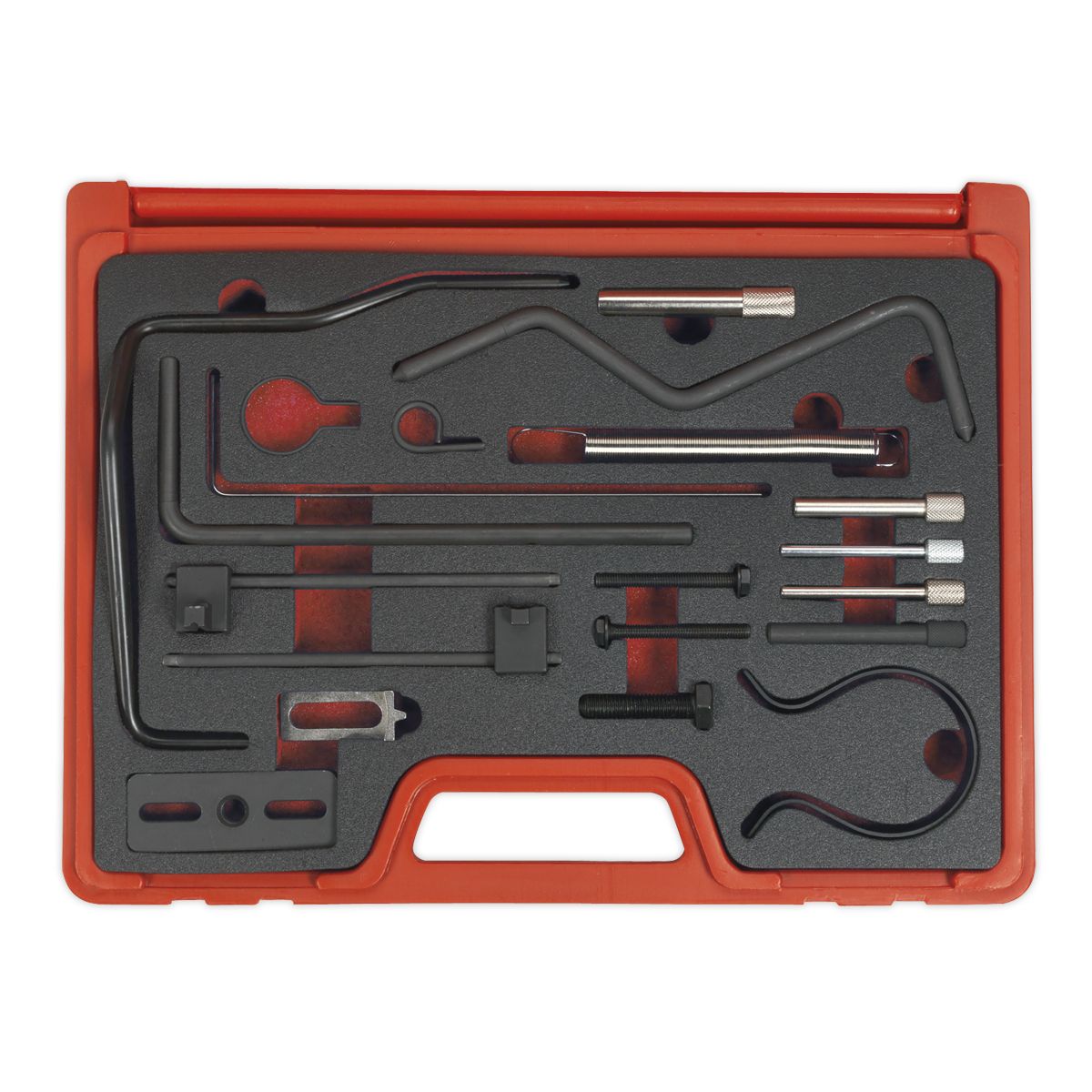 Sealey Diesel Engine Timing Tool Kit - for PSA, Ford - Belt Drive - Image 3