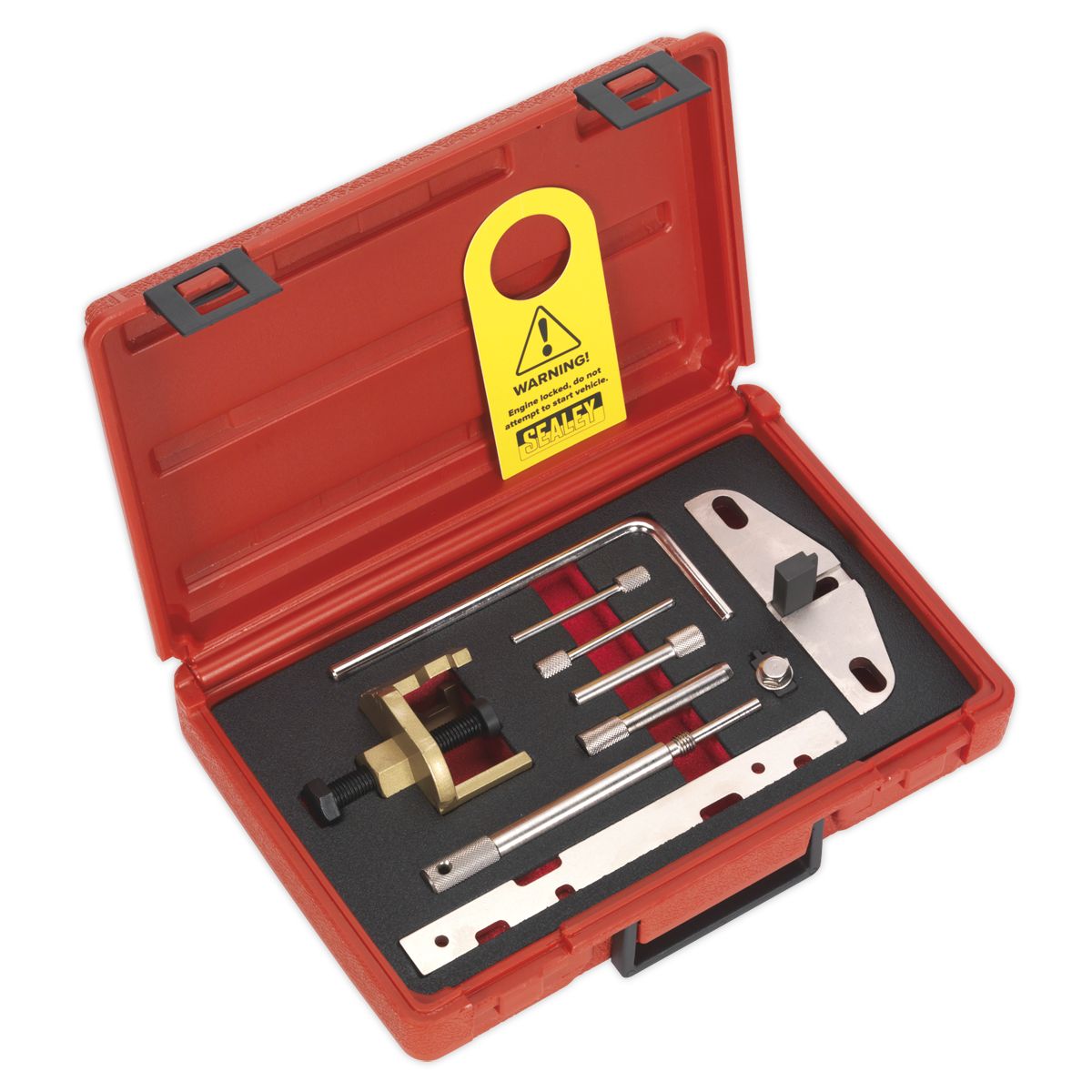 Sealey Diesel Engine Timing Tool Kit - for Ford, PSA - Belt Drive - Image 1