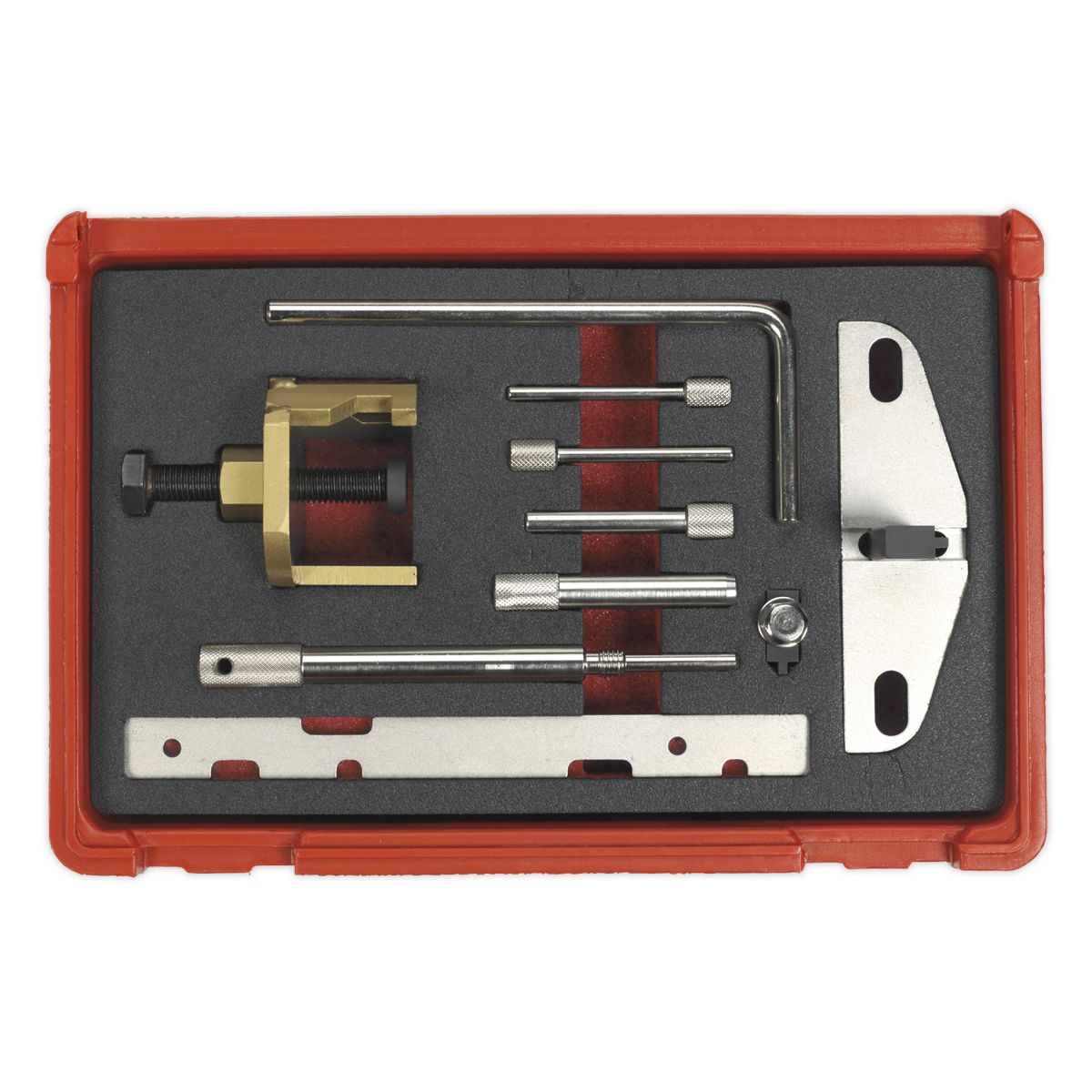 Sealey Diesel Engine Timing Tool Kit - for Ford, PSA - Belt Drive - Image 3