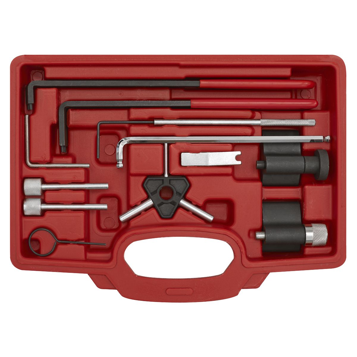Sealey Diesel Engine Timing Tool Kit - for VAG, Dodge, Ford, Mitsubishi - 1.2D/1.4D/1.6D/1.9D/2.0D - Belt - Image 3