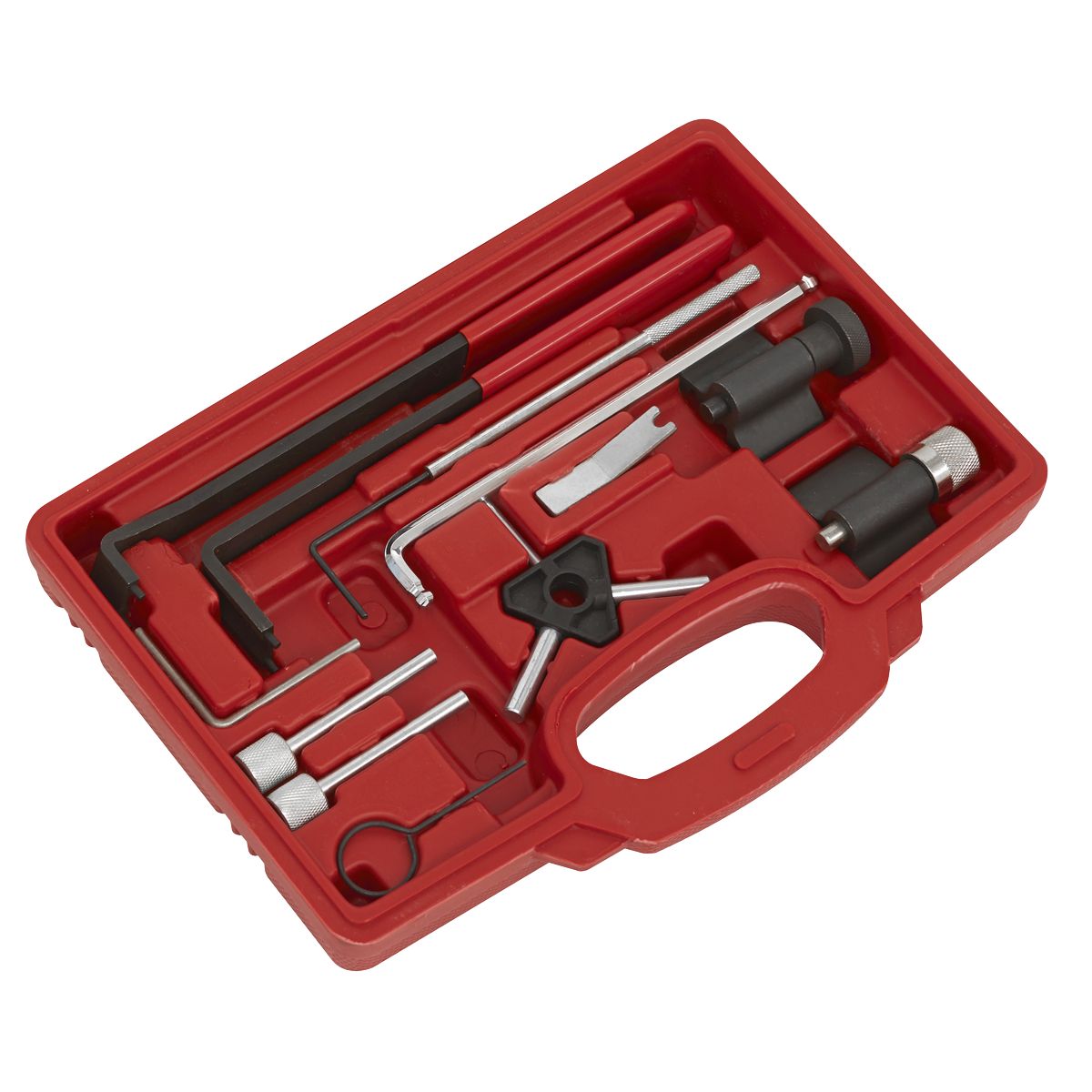 Sealey Diesel Engine Timing Tool Kit - for VAG, Dodge, Ford, Mitsubishi - 1.2D/1.4D/1.6D/1.9D/2.0D - Belt - Image 4