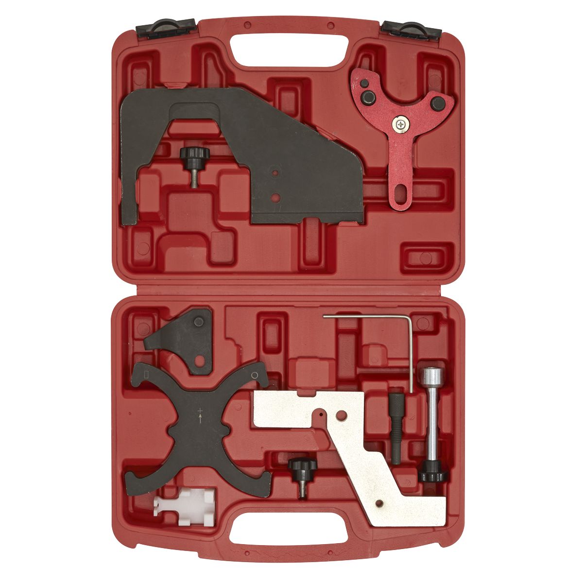 Sealey Petrol Engine Timing Tool Kit - for Ford, Volvo, Mazda 1.5, 1.6, 2.0 - Belt/Chain Drive - Image 3