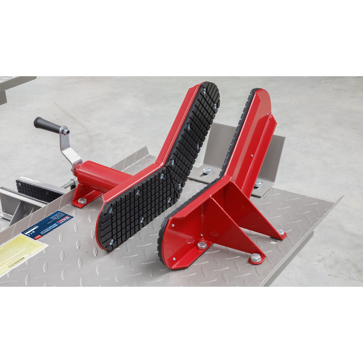 Sealey Wheel Clamp Upgrade for Motorcycle Lifts - Image 2