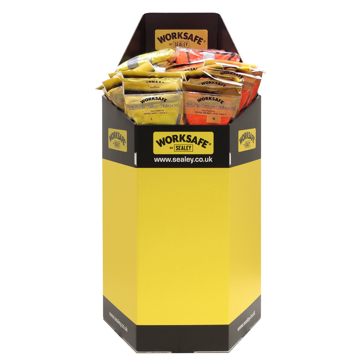 Worksafe Dump Bin - Hi-Vis Waistcoats WDBHV1