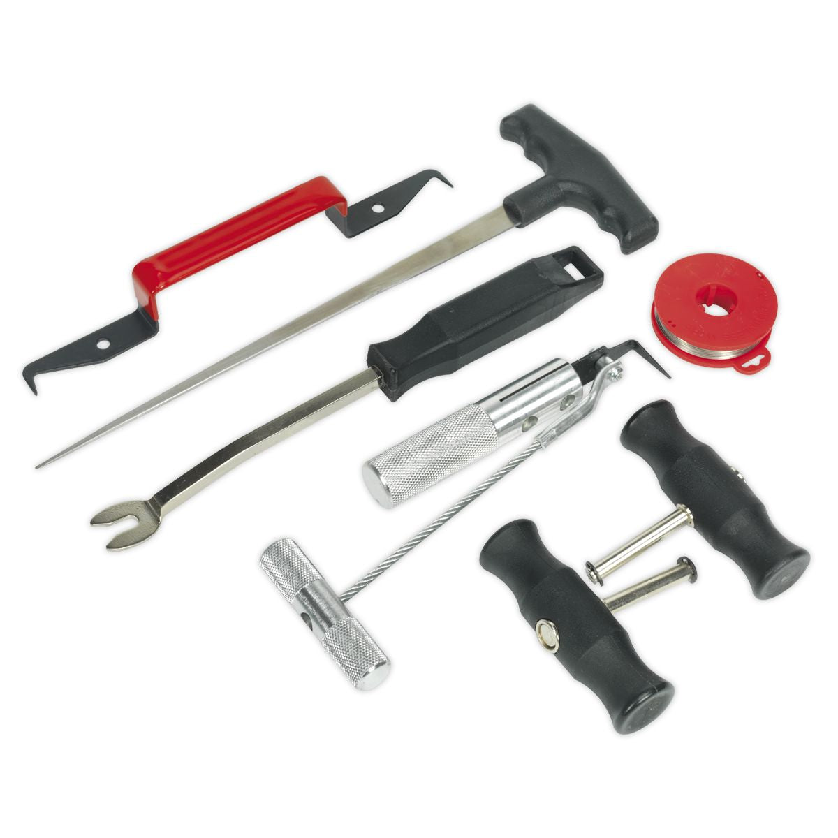 Sealey Windscreen Removal Tool Kit 7pc - Image 1