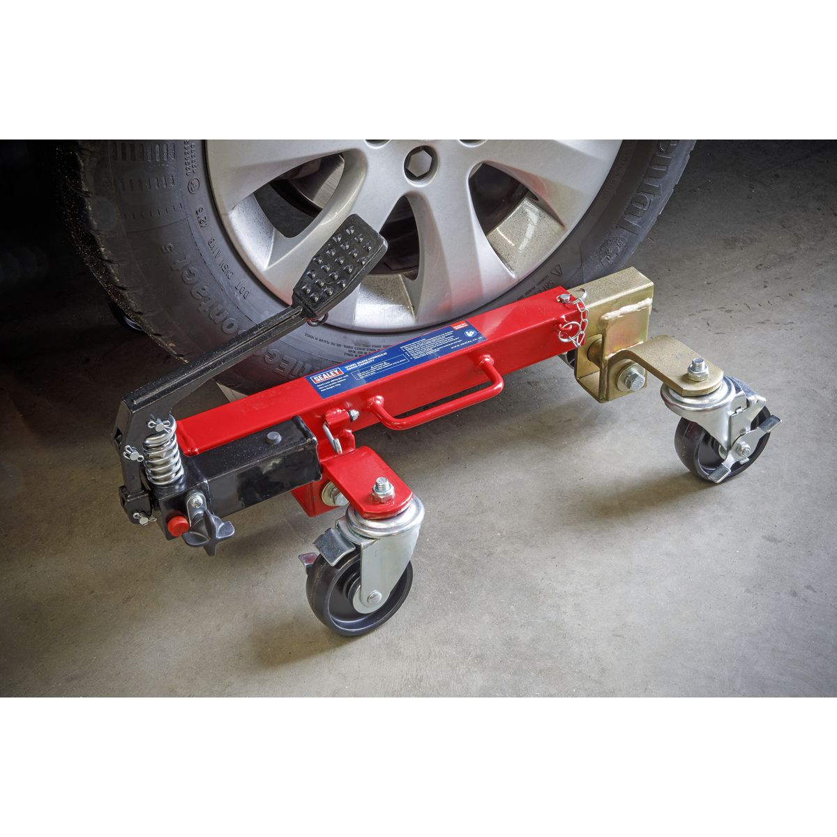 Sealey Hydraulic Wheel Skate 680kg Capacity - Image 4