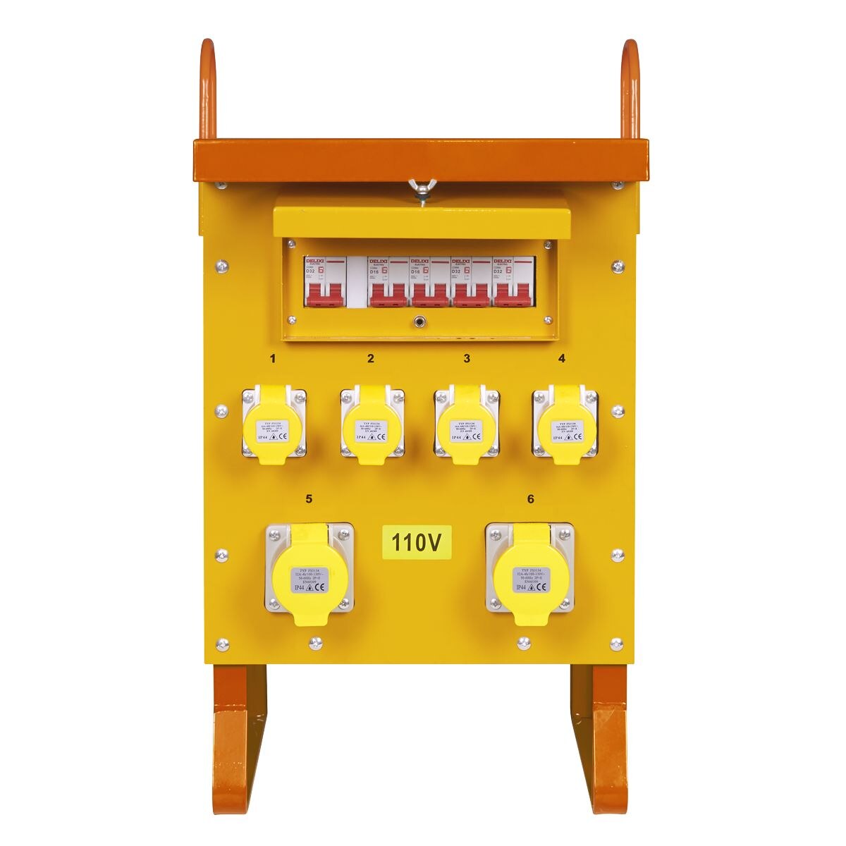Sealey Single Phase Site Transformer 10kVA 110V - Image 3