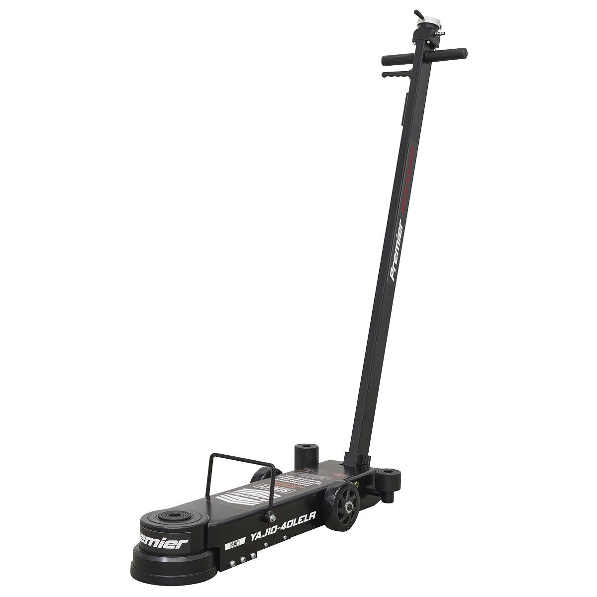 Sealey Premier Long Reach/Low Profile Air Operated Telescopic Jack 10-40 Tonne - Image 9