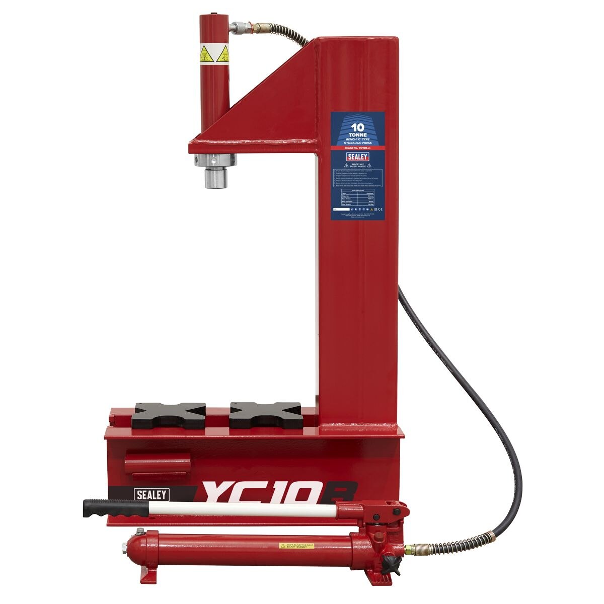 Sealey Hydraulic Bench 'C' Type Press 10 Tonne - Image 6