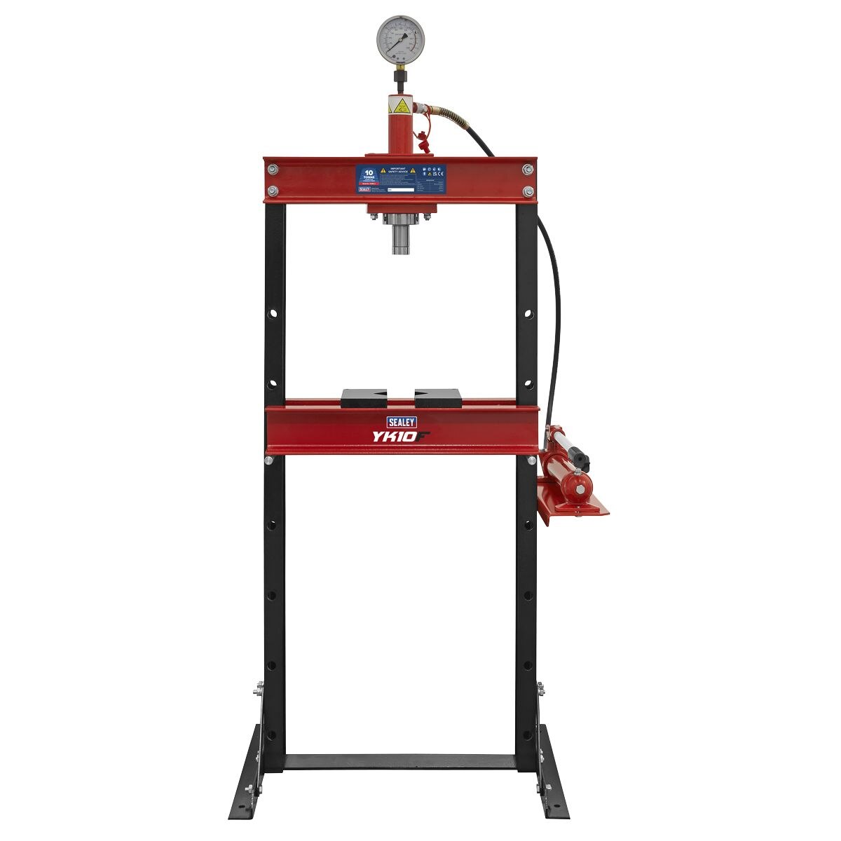 Sealey Hydraulic Floor Type Press 10 Tonne - Image 3