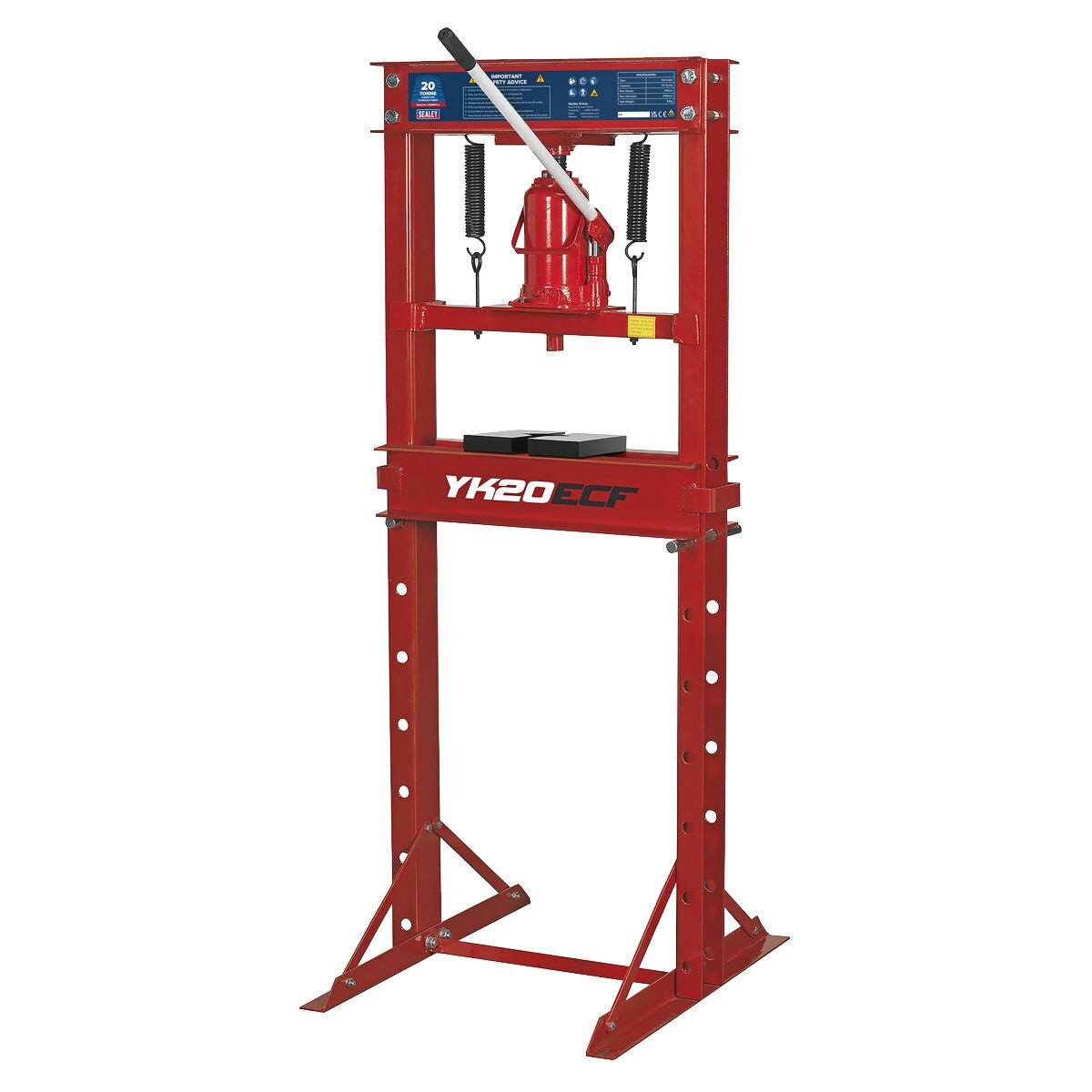 Sealey Hydraulic Floor Type Press 20 Tonne - Image 2