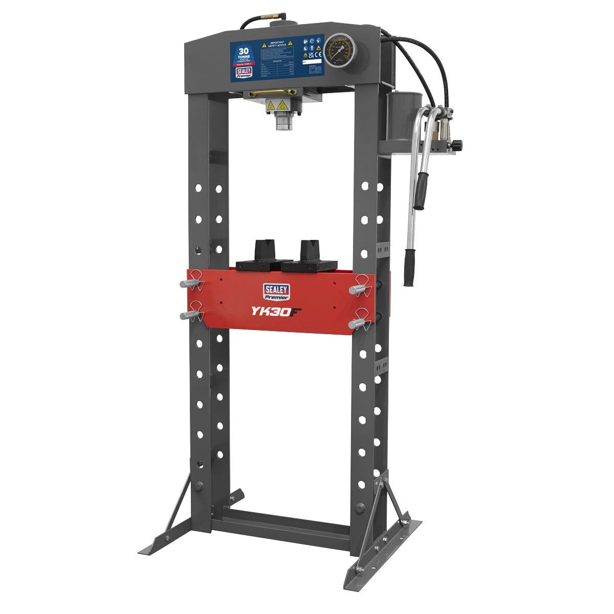 Sealey Premier Hydraulic Floor Type Press 30 Tonne - Image 2