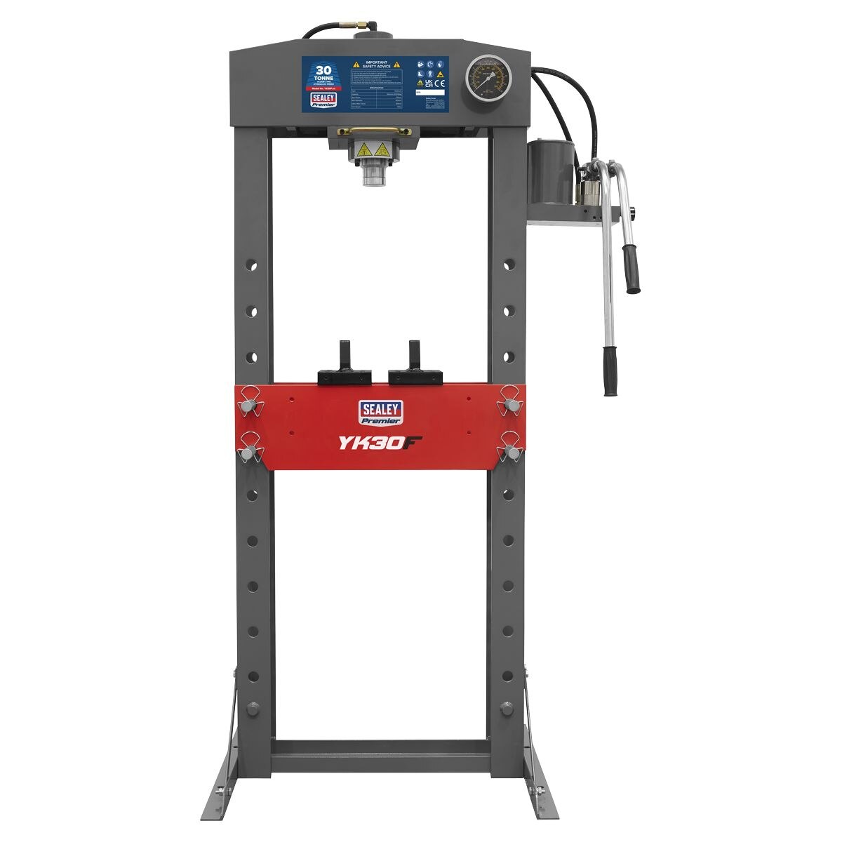 Sealey Premier Hydraulic Floor Type Press 30 Tonne - Image 3