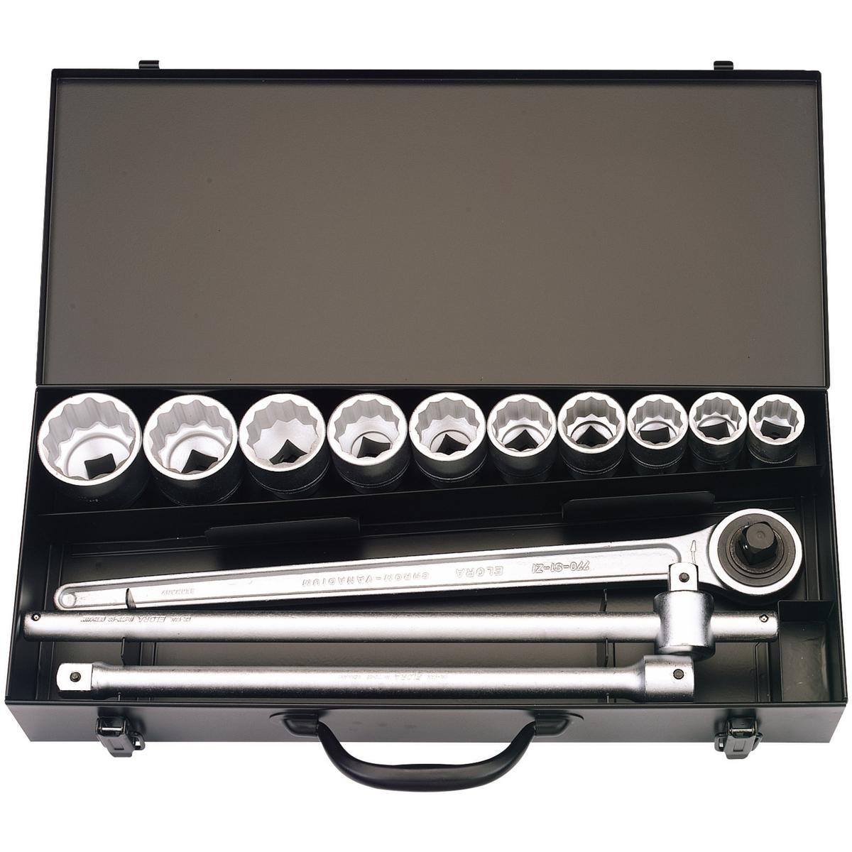Elora Metric Socket Set, 3/4" Sq. Dr. (13 Piece) - Image 1