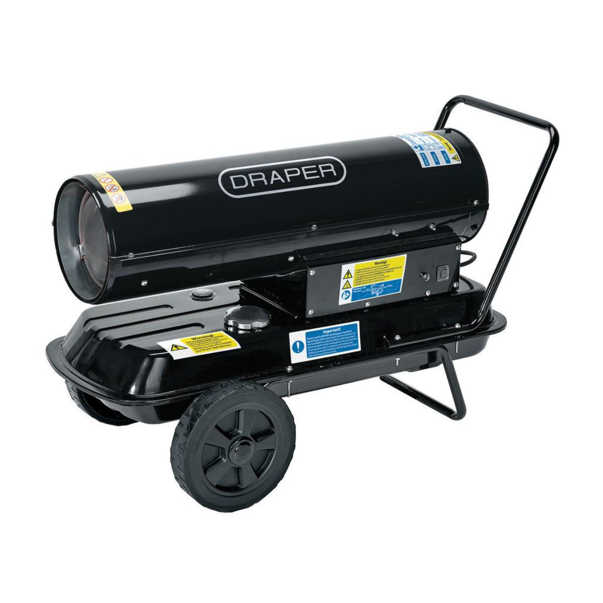 Draper 230V Diesel and Kerosene Space Heater, 68,250 BTU/20kW 04175