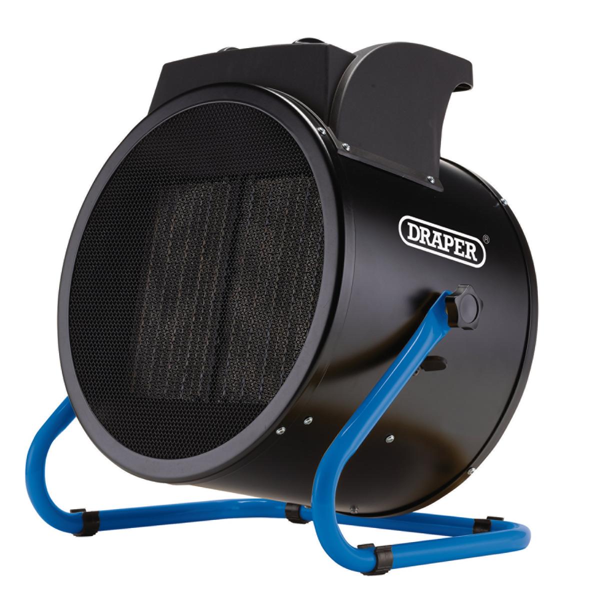 Draper 400V PTC Electric Space Heater, 9kW, 30708 BTU - Image 1