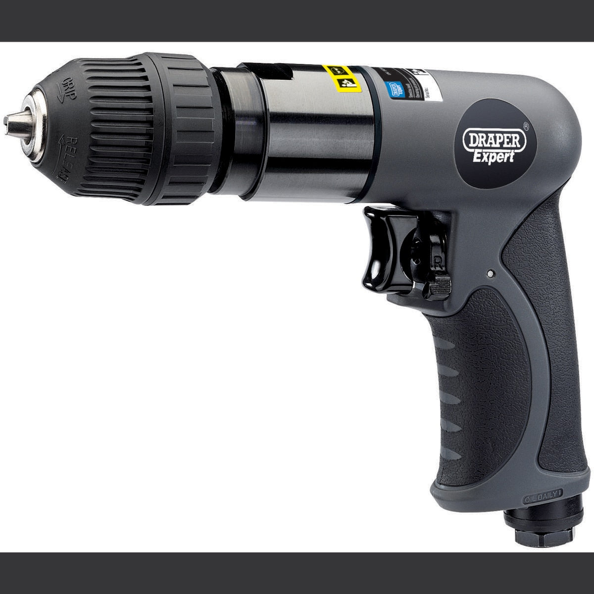 Draper Expert Composite Reversible Keyless Air Drill, 10mm - Image 1