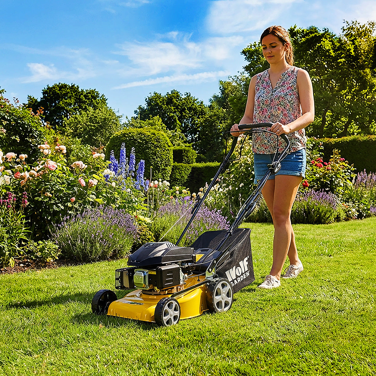 Wolf Garden LITTLE SOD 16" Recoil Self Propelled Petrol Lawn Mower 139cc Engine