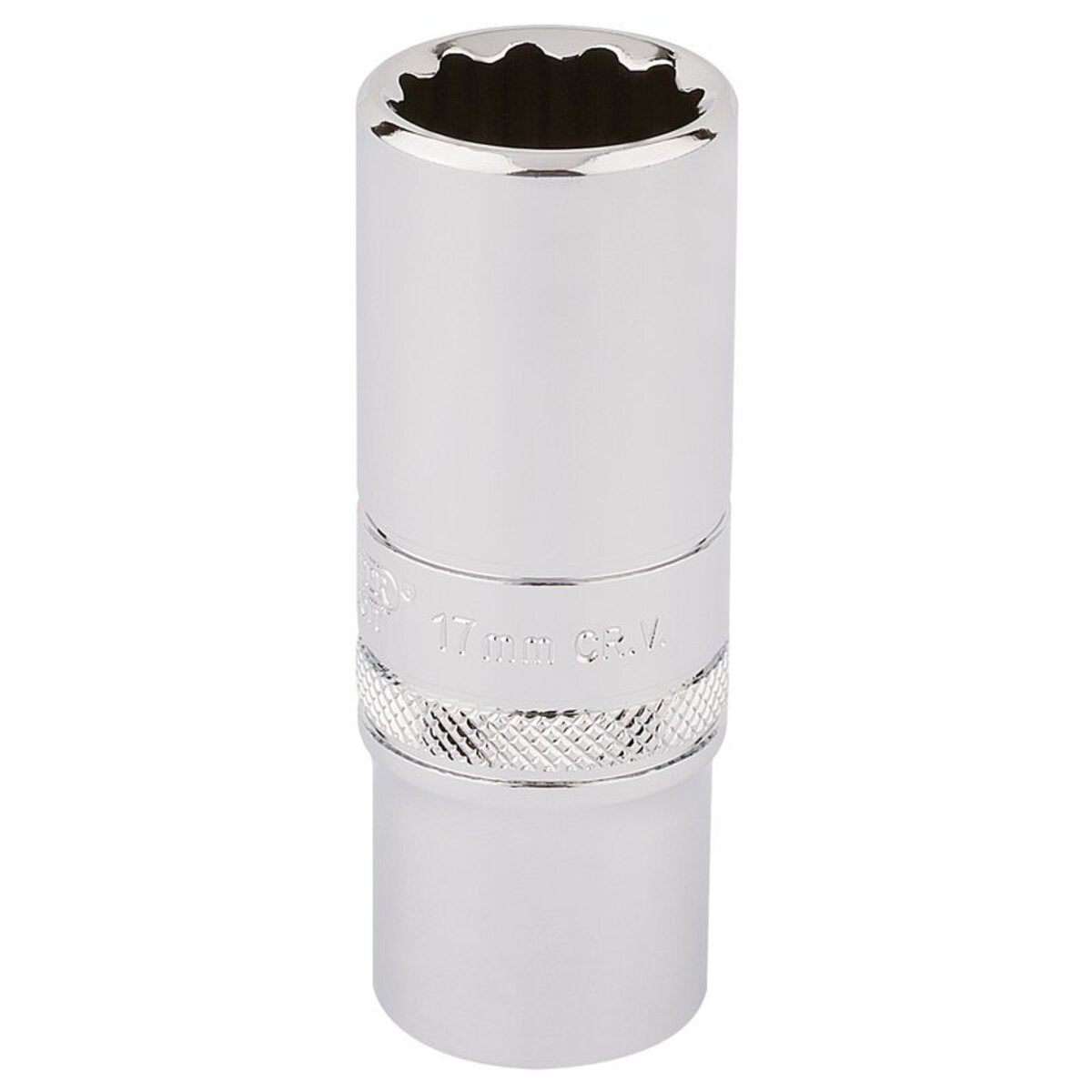 Draper Hi-Torq 12 Point Deep Socket, 3/8" Sq. Dr., 17mm