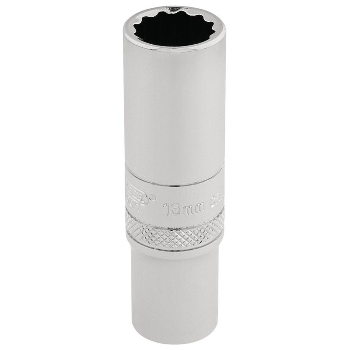 Draper Hi-Torq 12 Point Deep Socket, 3/8" Sq. Dr., 13mm