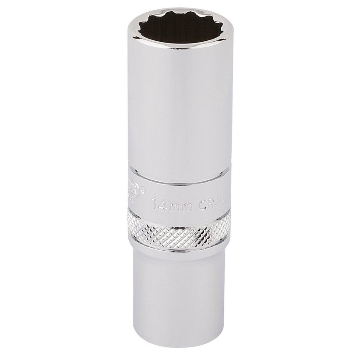 Draper Hi-Torq 12 Point Deep Socket, 3/8" Sq. Dr., 14mm