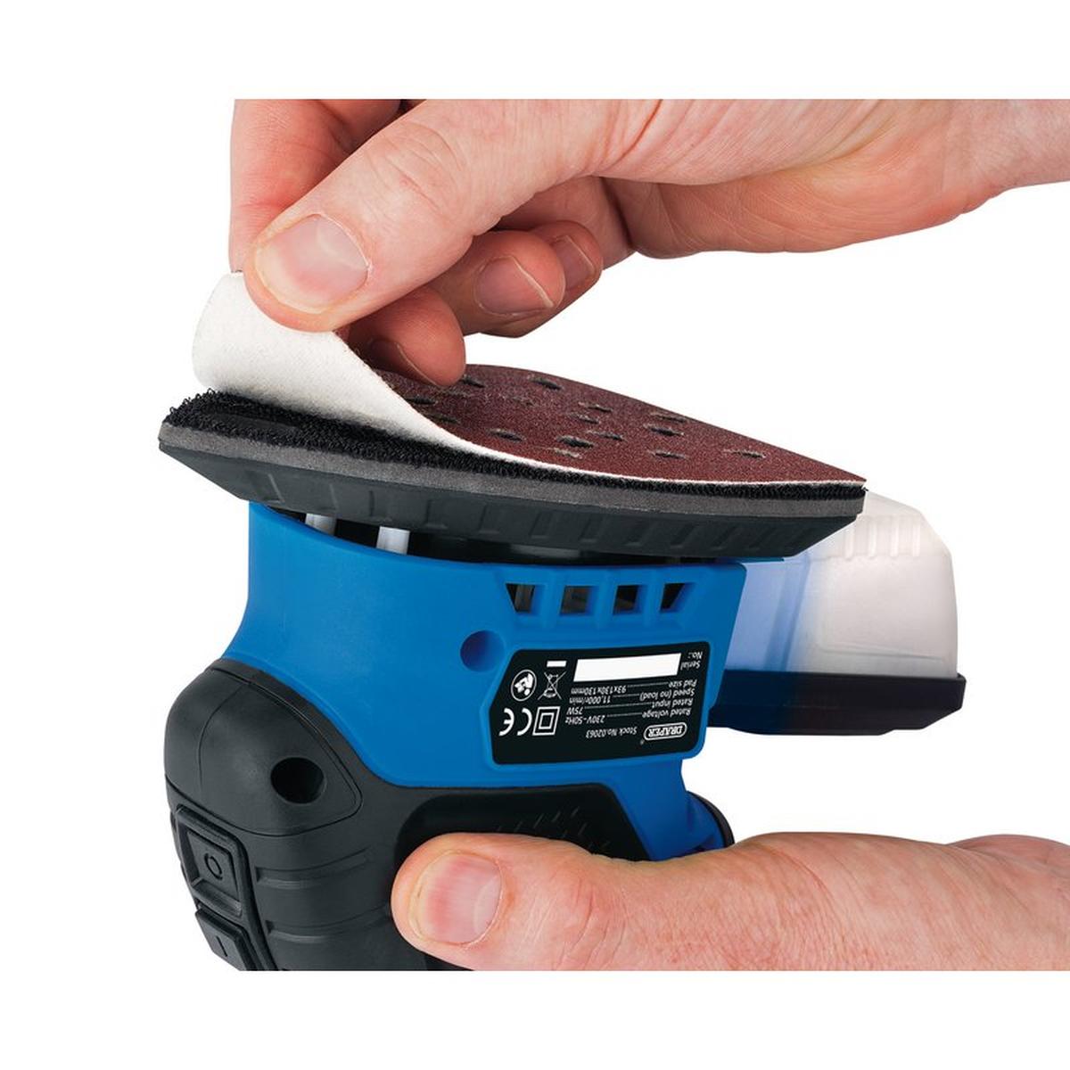 Draper Storm Force Tri-Base Detail Sander 75W