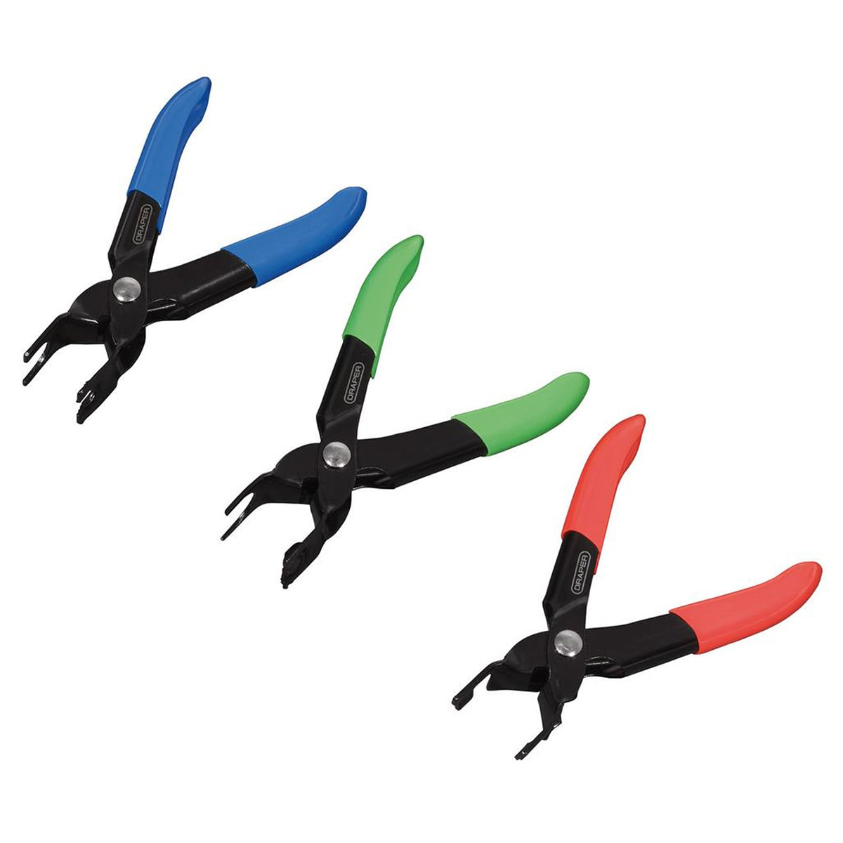 Draper Coolant and Fuel Pipe Pliers Set (3 Piece) 28625