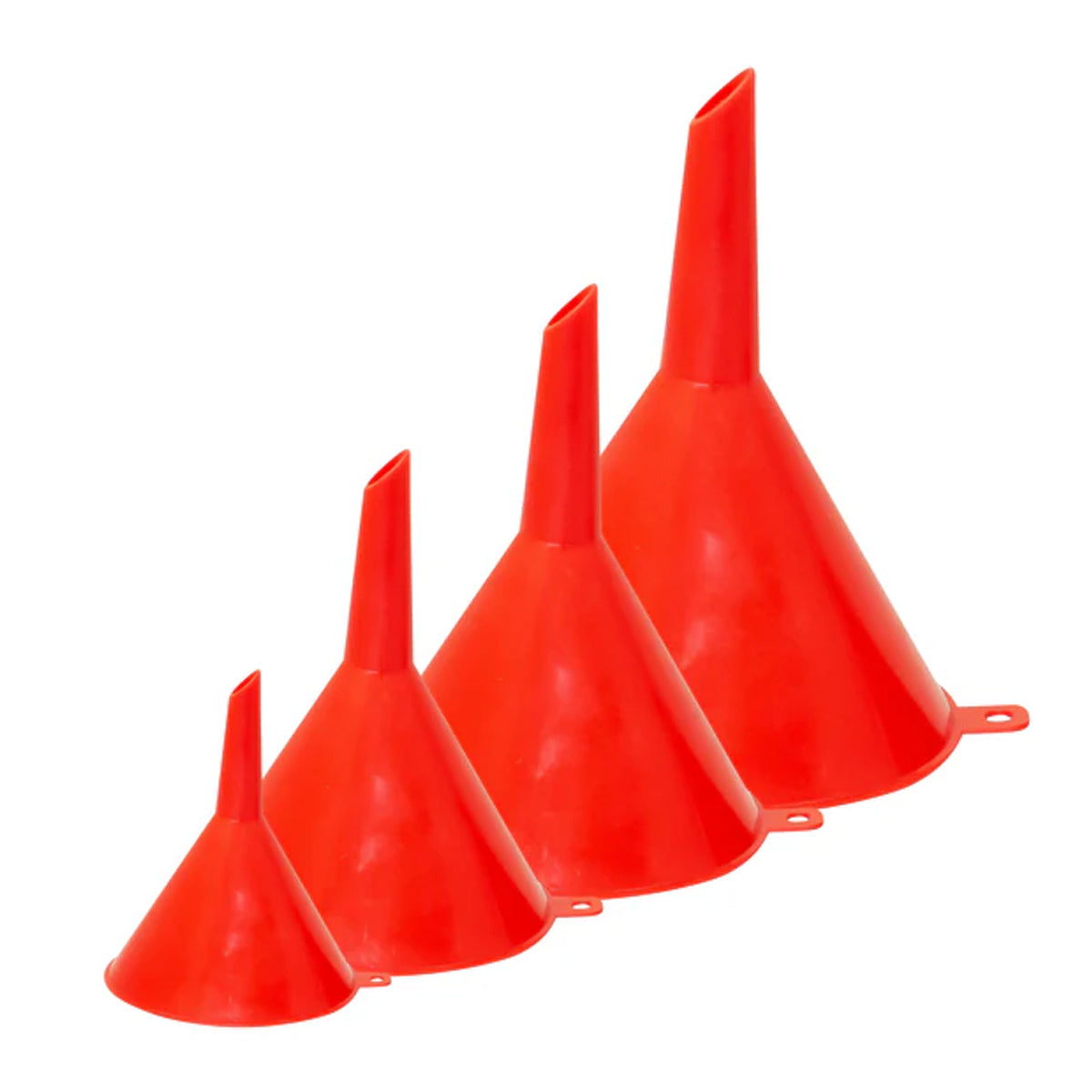 Amtech 4pc Mini Plastic Funnel Set S4205
