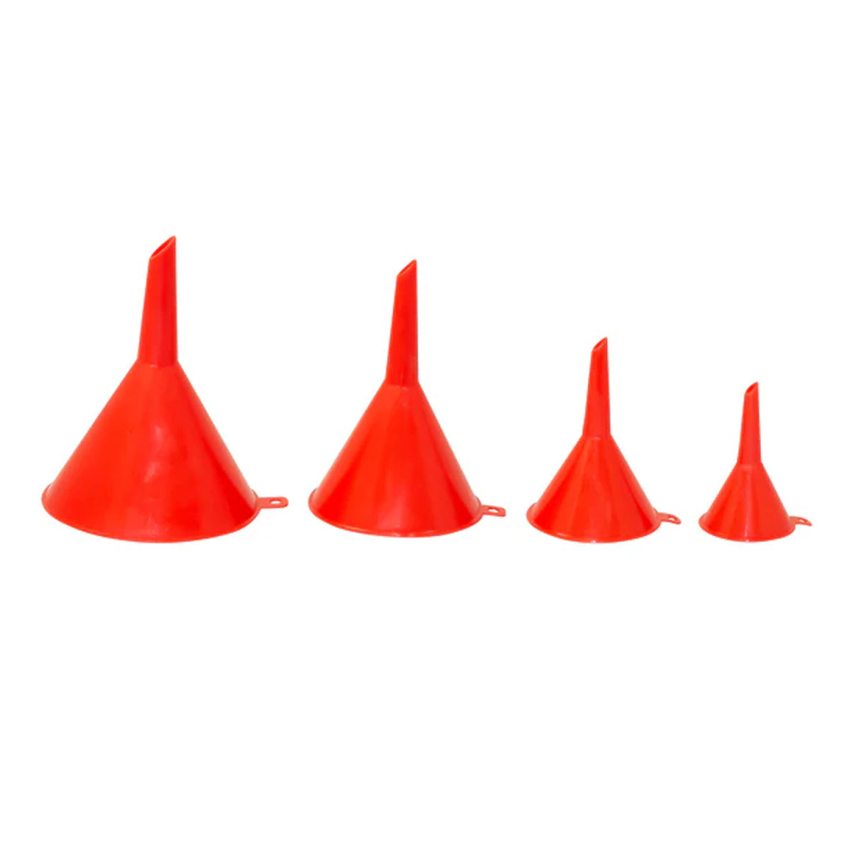 Amtech 4pc Mini Plastic Funnel Set S4205
