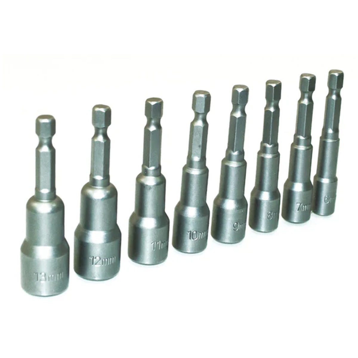 Amtech 8 Piece metric magnetic hex nut driver set I5725