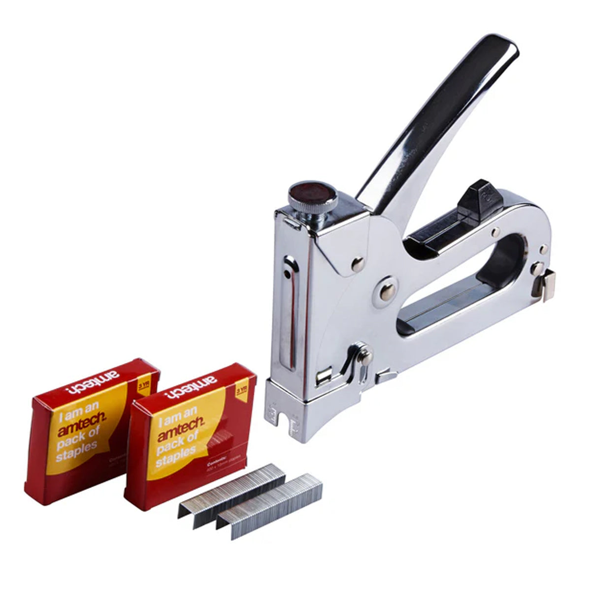 Amtech Heavy duty 3-way staple gun B3725