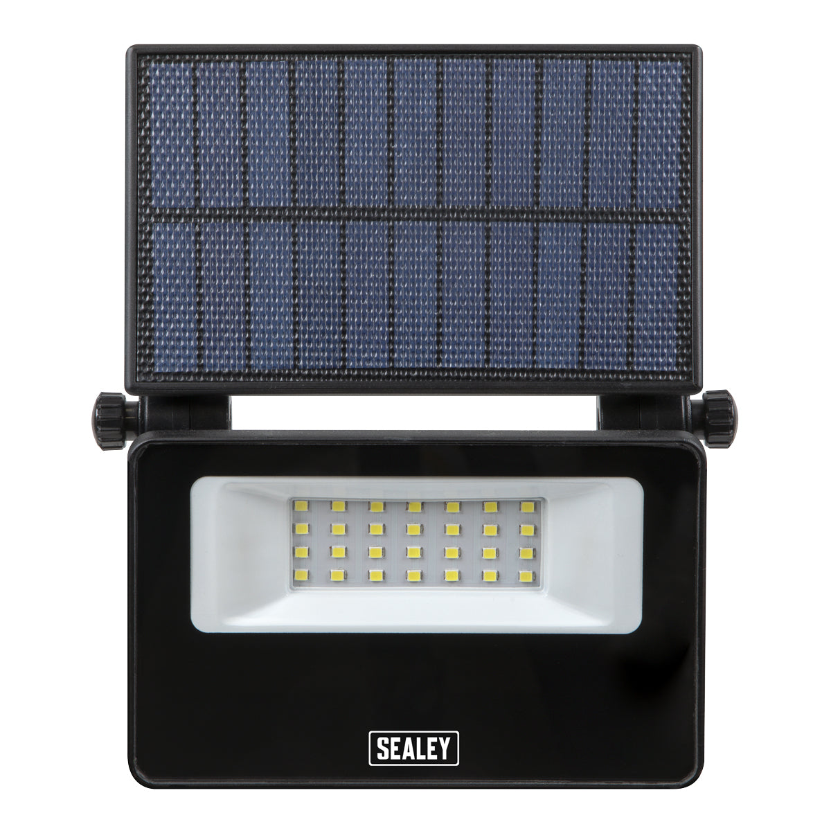 Sealey Extra-Slim Solar Floodlight with Wall Bracket 20W SMD LED LED20S
