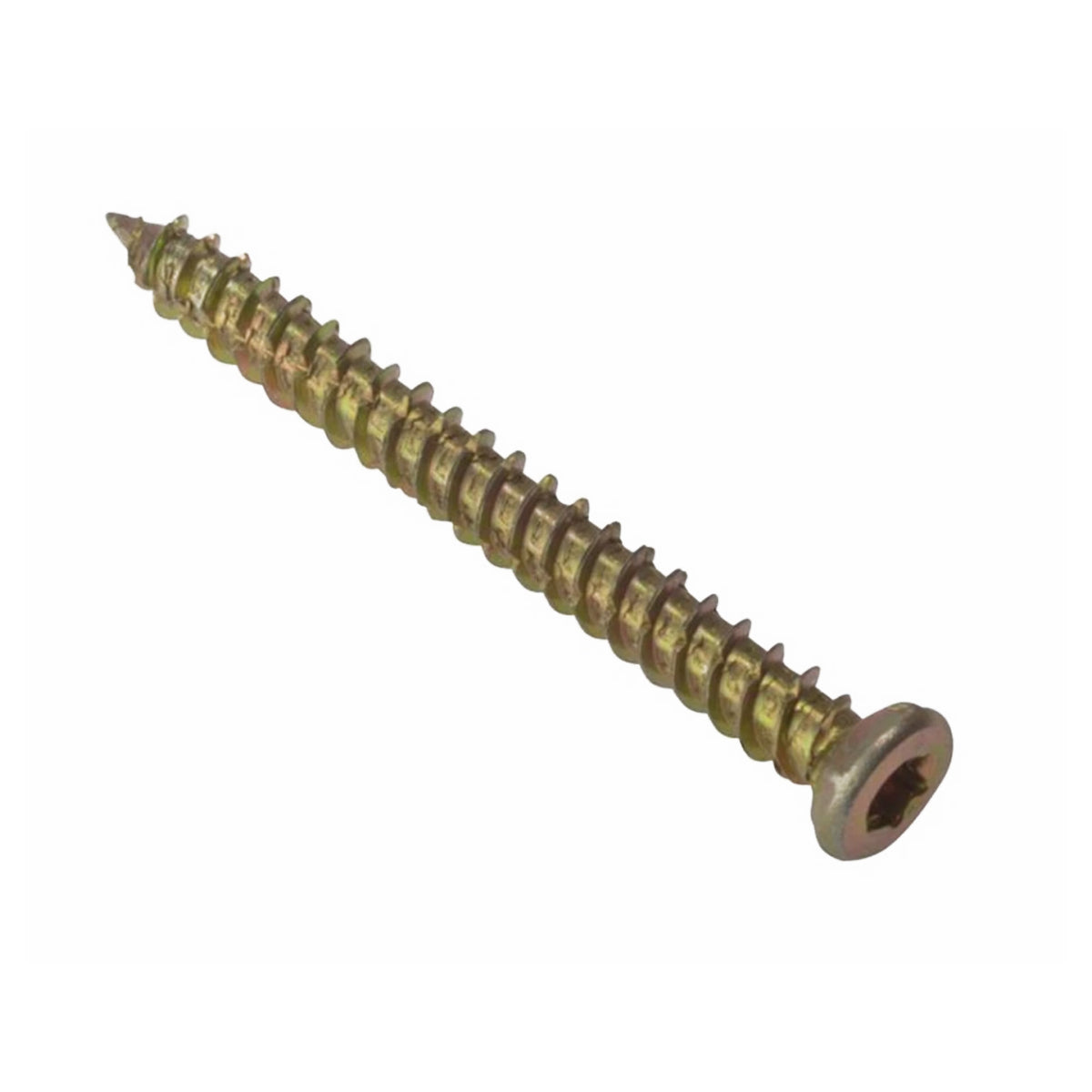 ForgeFix Concrete Frame Screw ZYP 7.5 x 122mm Box 100 FORCFS122YN