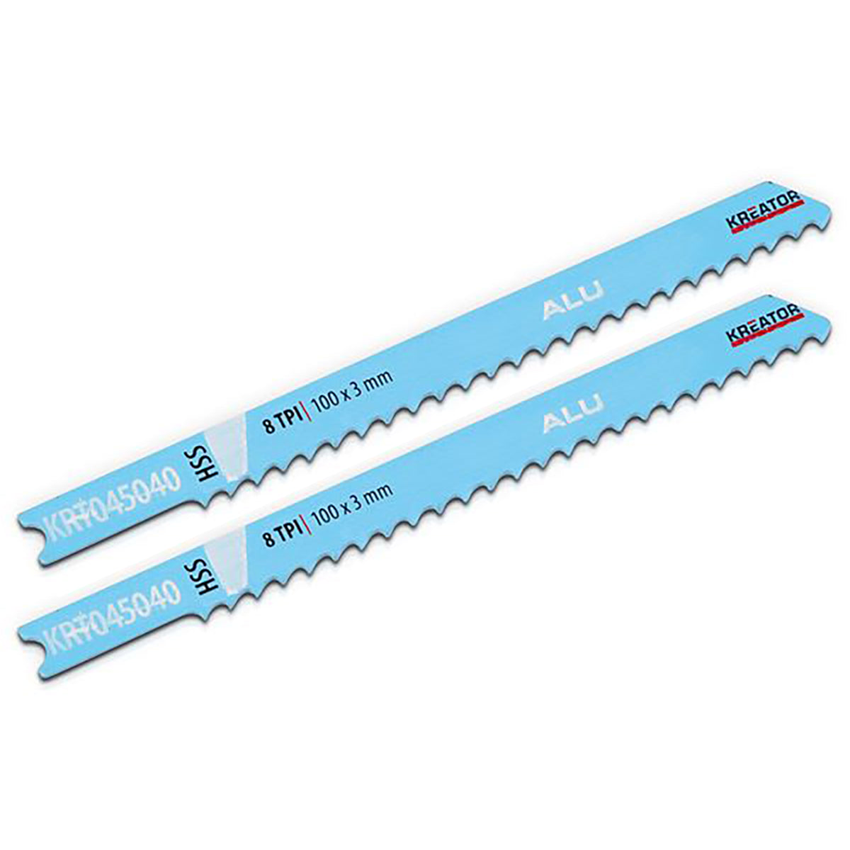 Kreator Jigsaw Blade Aluminium 91mm 8 TPI - 2 pcs KRT045040