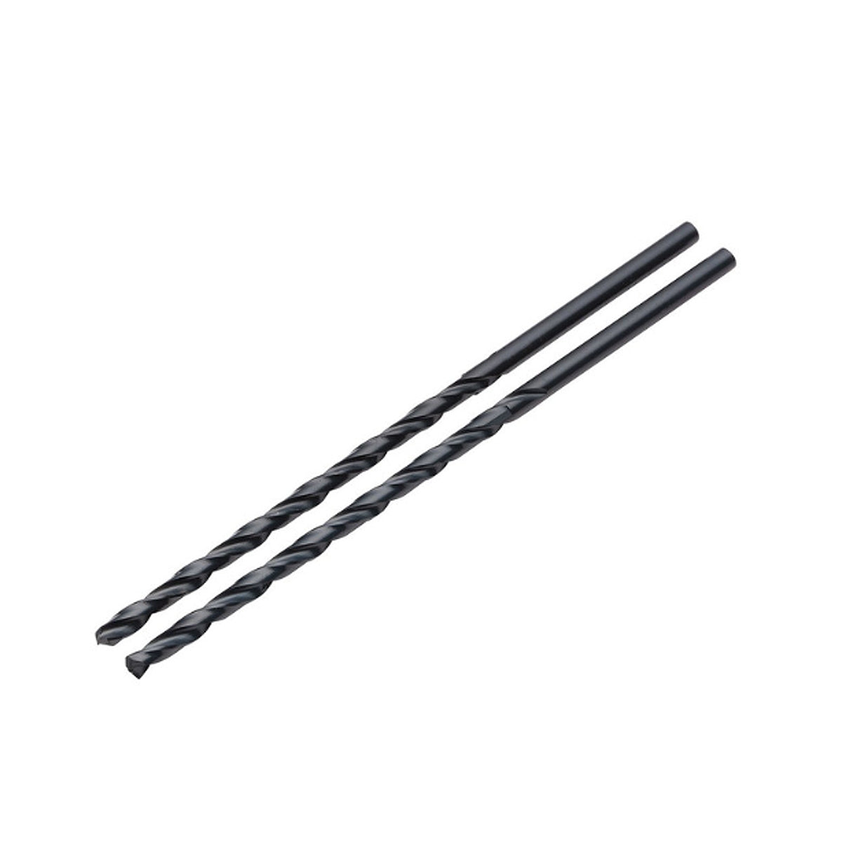 Draper Black HSS Long Drill Bit 3 x 100mm (Pack of 2) 08786