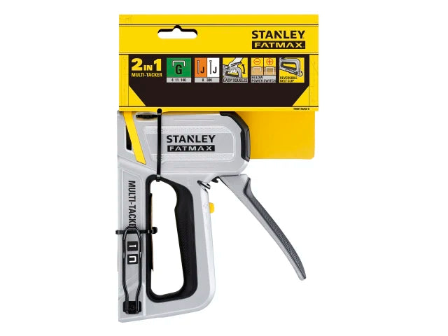Stanley FATMAX 2-in-1 Multi Tacker Staple Gun STA070250