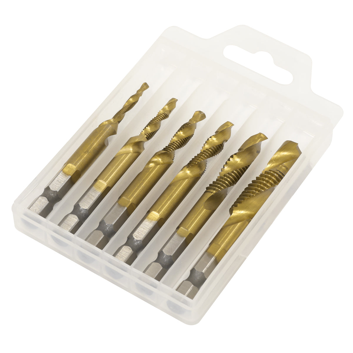 Sealey Combination Drill & Tap Bit Set 6pc AK3025