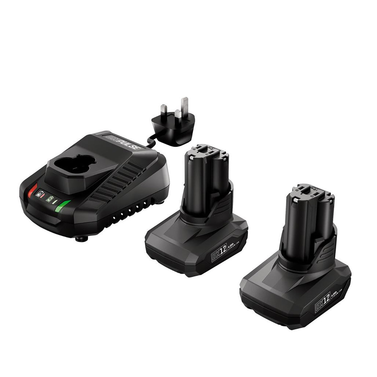 Draper DXPULSE 12V Brushless Combi Drill & Impact Driver Complete Kit 28003