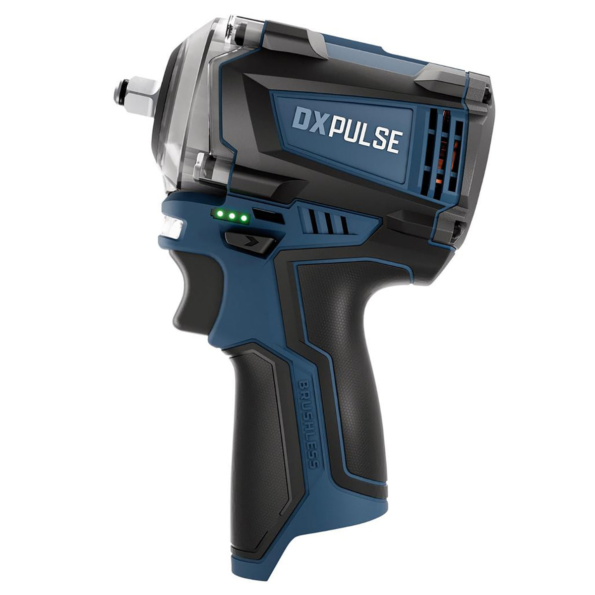 Draper DXPULSE 12V Brushless Impact Wrench, 3/8" Sq. Dr., 250Nm (Sold Bare) 27859