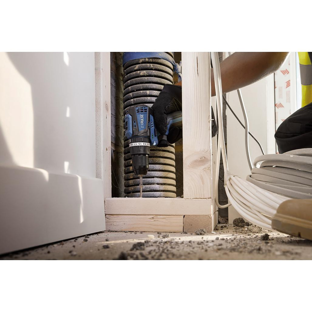 Draper DXPULSE 12V Brushless Combi Drill (Sold Bare) 27761