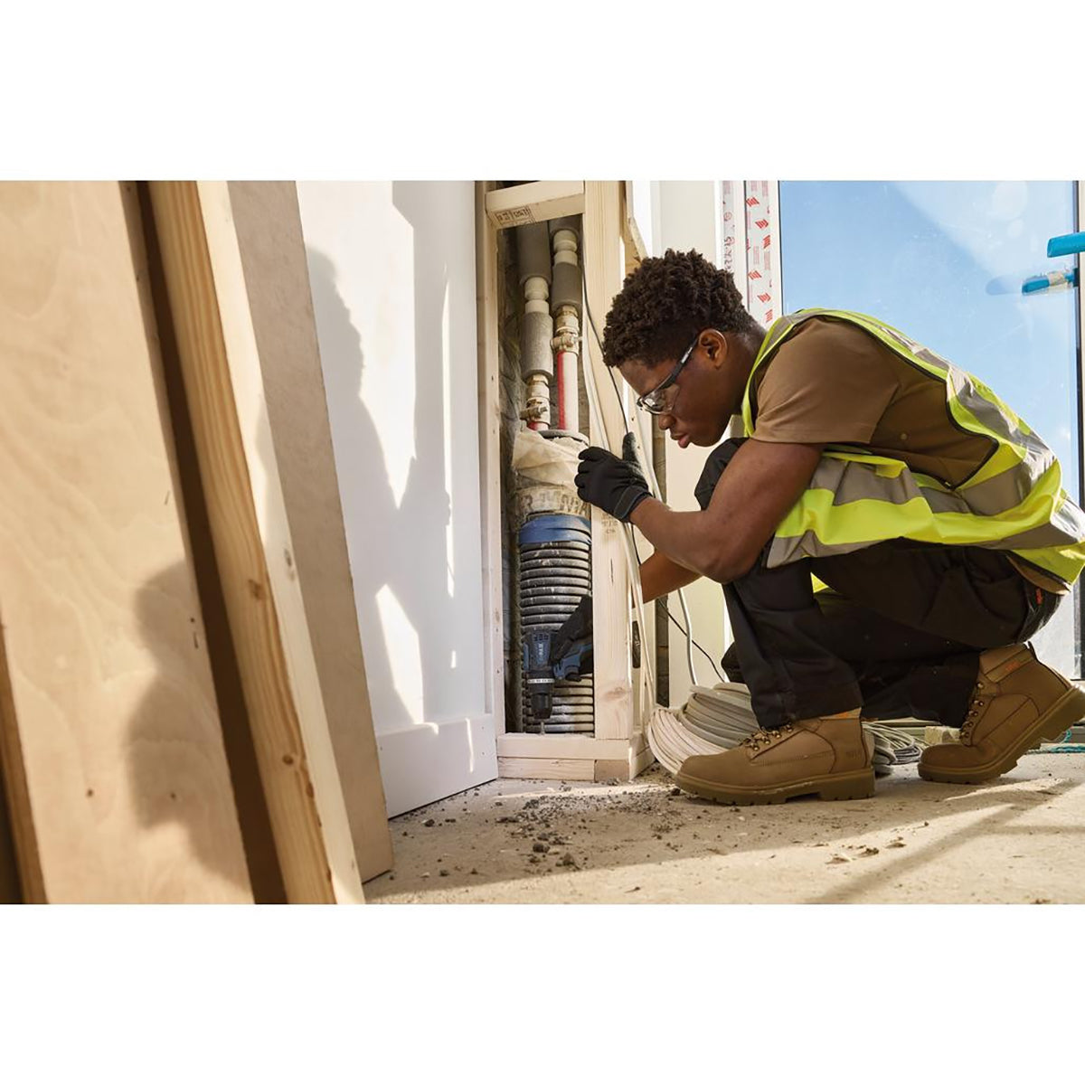 Draper DXPULSE 12V Brushless Combi Drill (Sold Bare) 27761