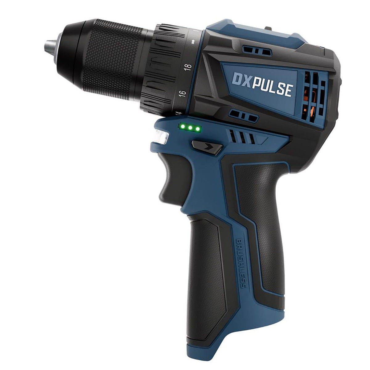 Draper DXPULSE 12V Brushless Drill Driver (Sold Bare) 27781