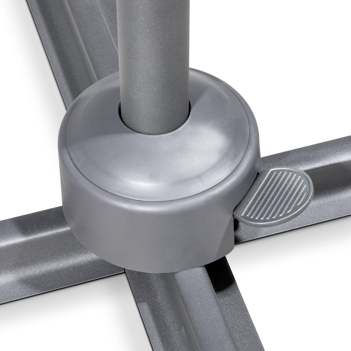 Dellonda Cantilever Parasol with 360° Rotation, Tilt & Cover 3m - Cream DG268
